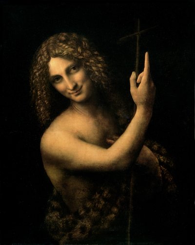 St. John the Baptist by Leonardo da Vinci